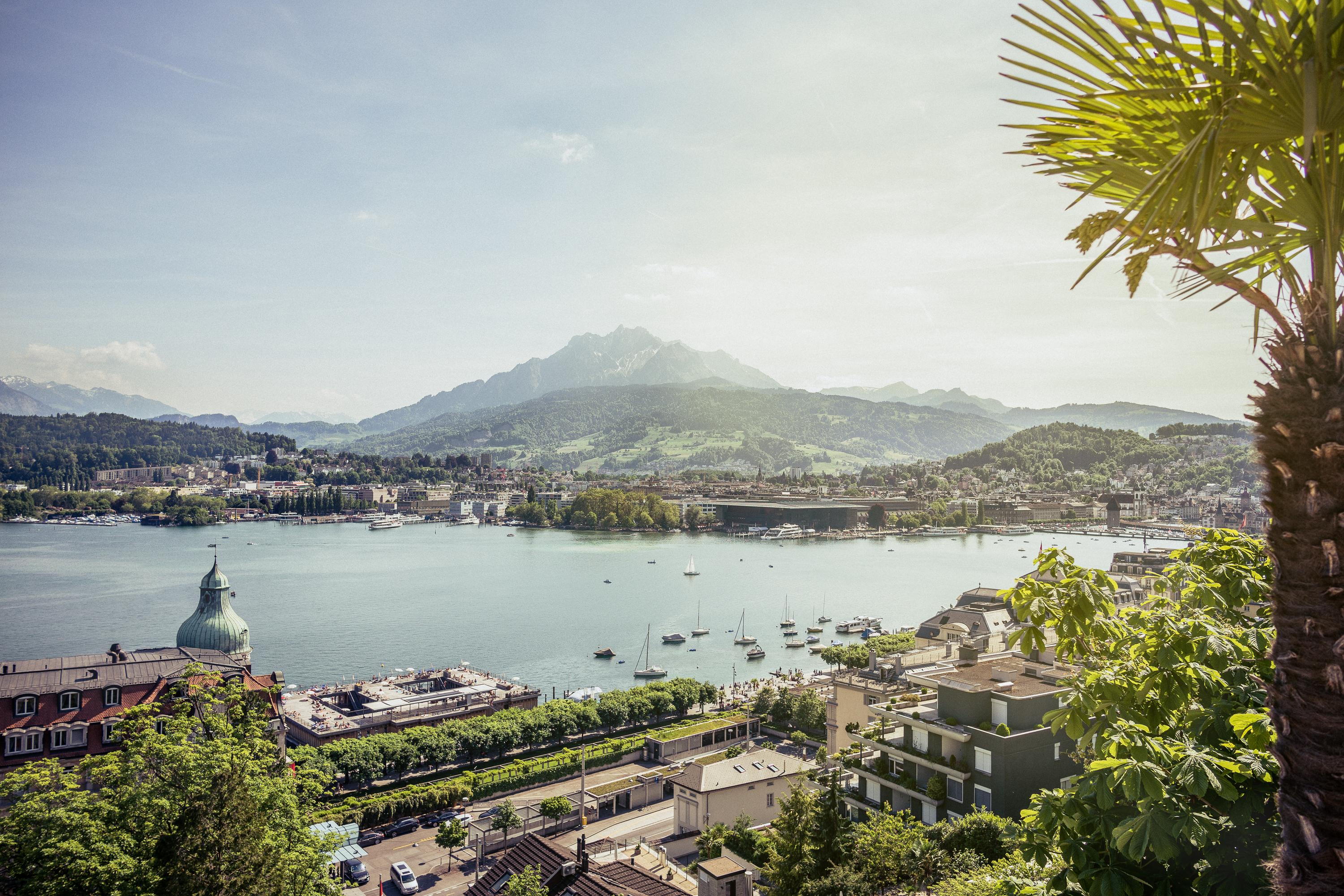 Art Deco Hotel Montana Lucerne Екстер'єр фото