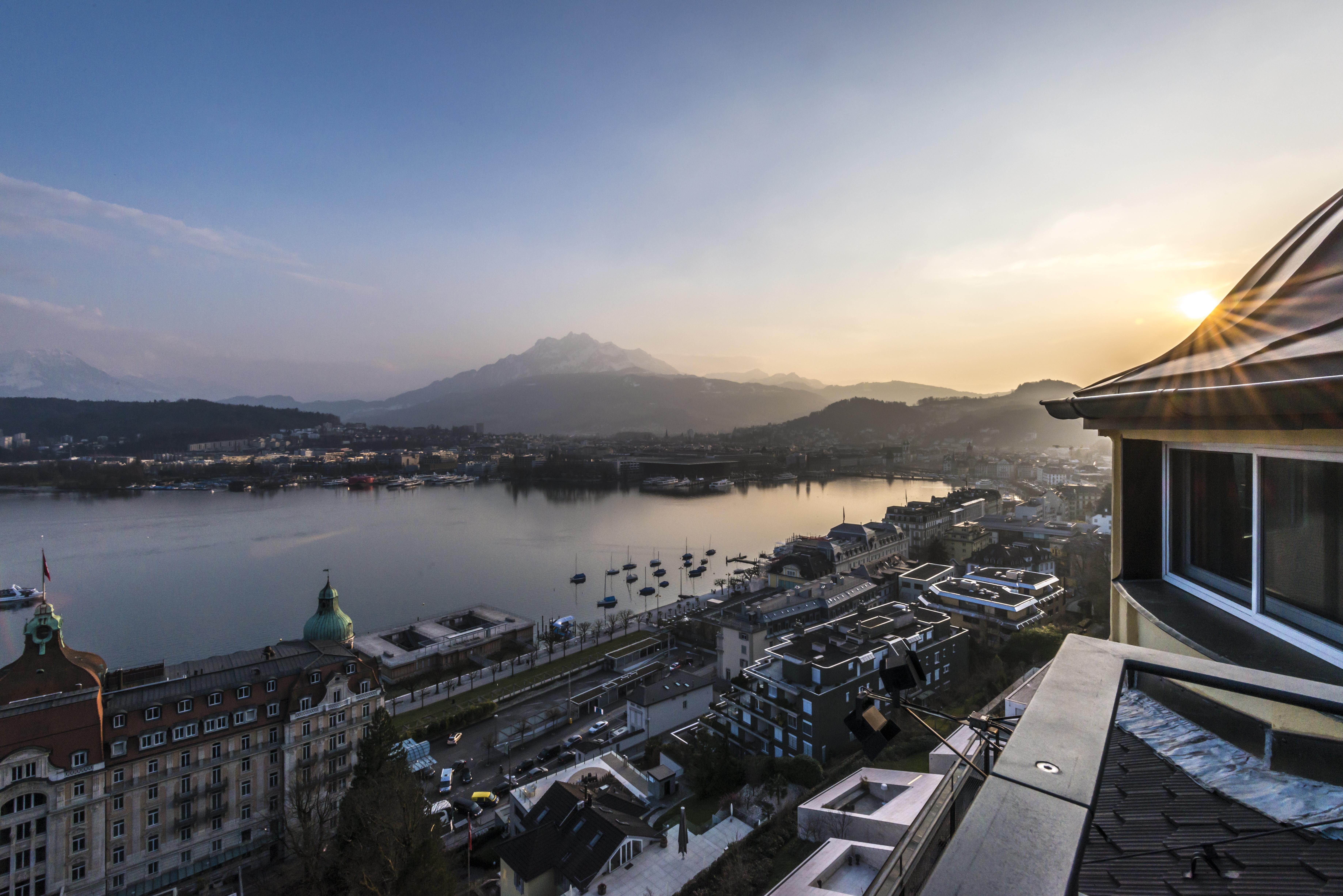 Art Deco Hotel Montana Lucerne Екстер'єр фото